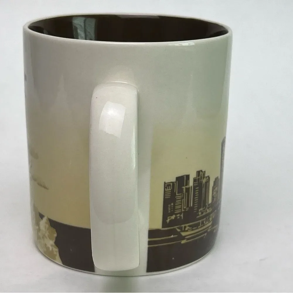 Starbucks 2015 QATAR 16oz Coffee Tea Mug “Global City Icon Collectors Series” - Picture 4 of 6